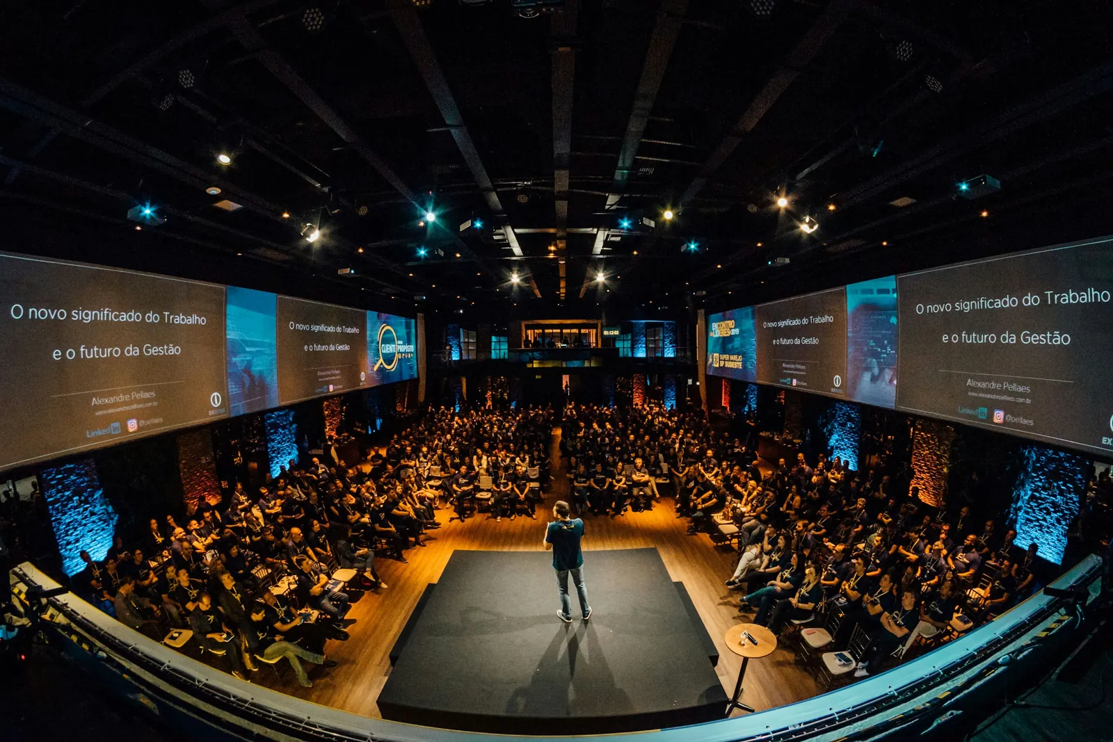 Conference stage
